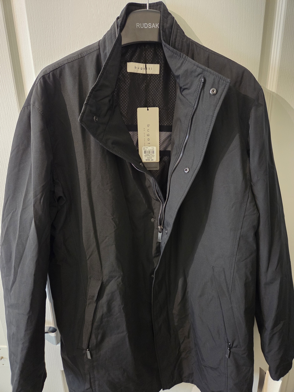 ***Bugatti*** Men’s Black Jacket